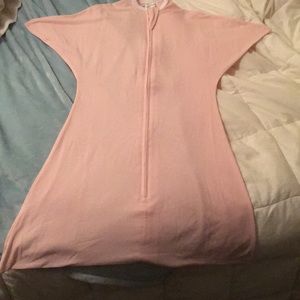 ZipadeeZip Swaddle Transition blanket-medium pink